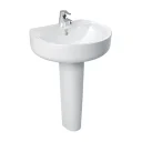 Basin-with-pedestal